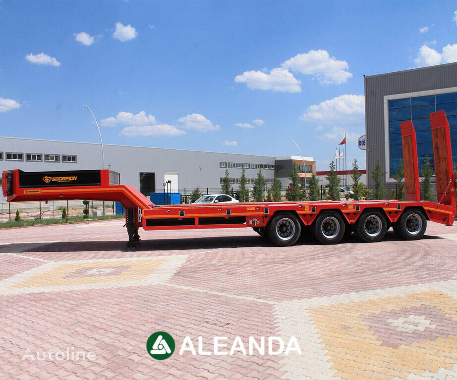 Scorpion Trailer NOVIY 4 AXLE semirremolque de cama baja nuevo