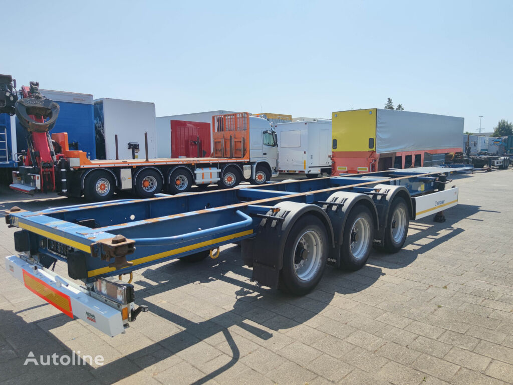 Krone SD 40/45 FT ContainerChassis 4720kg - BPW drum Brakes (O1503) semirremolque de contenedores