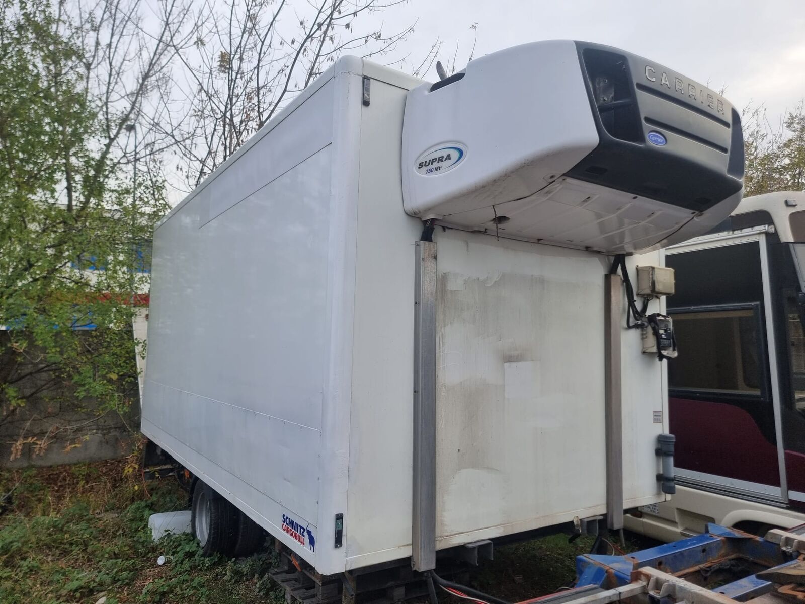 Veldhuizen BE Clixtar Mini Frigo Trailer 4,5 m - Carrier Supra 750 + LBW DH semirremolque frigorífico