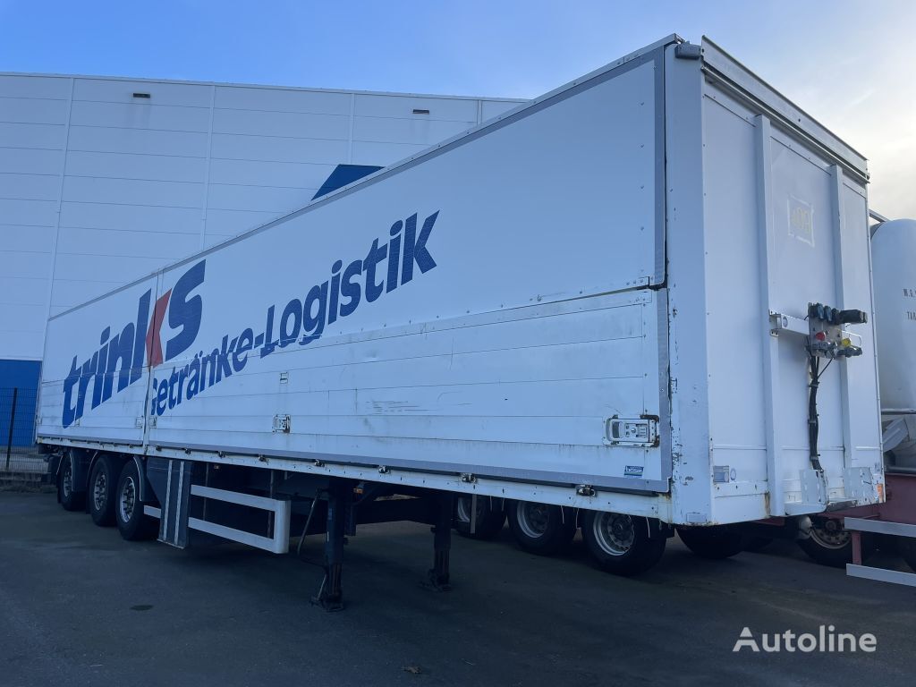 BOS Gedranke trailer whit valves steuerachse heckklappe 2500 kg semirremolque furgón