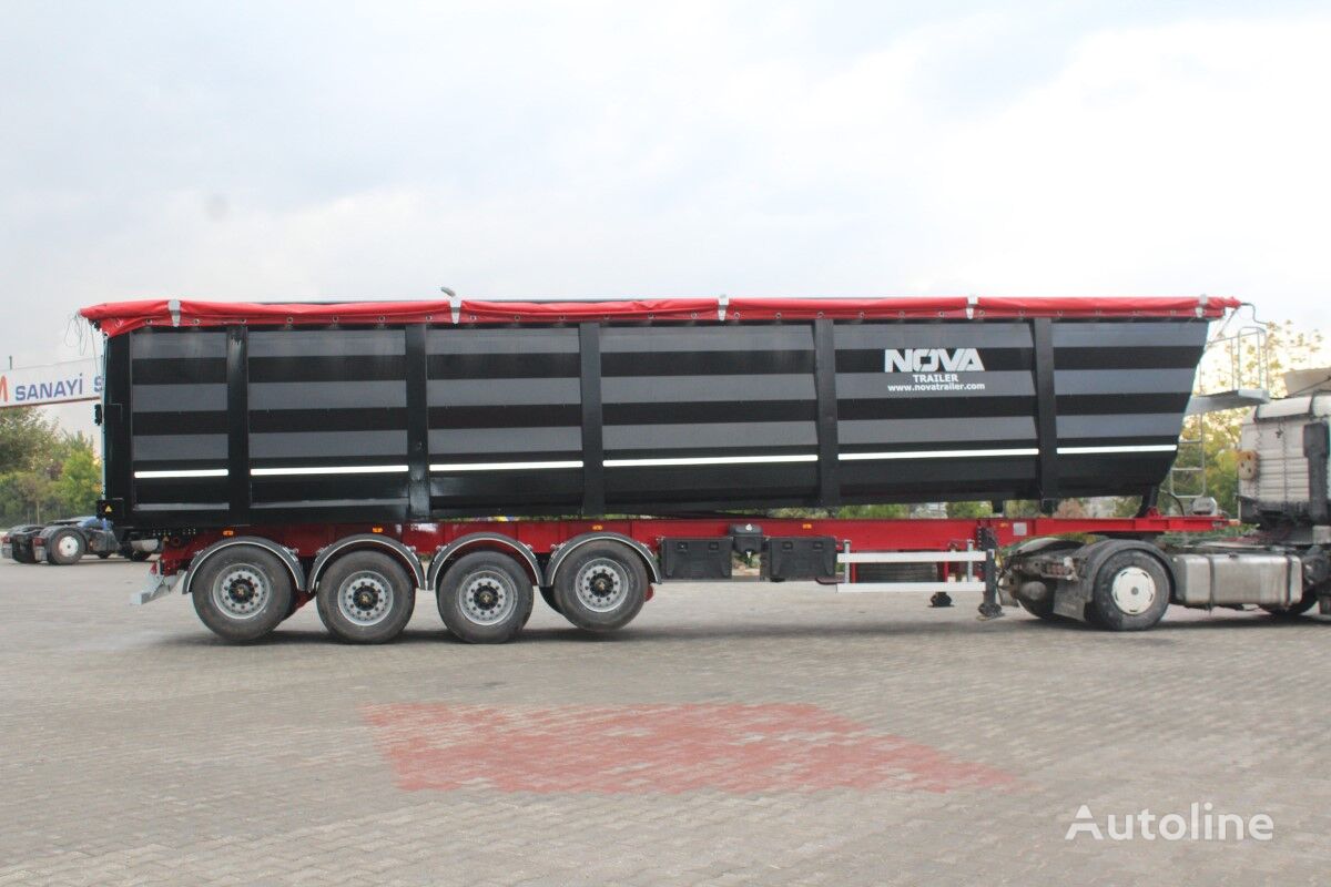 Nova New Scrap Tipper Trailer 50 to 85 m3 semirremolque para chatarra nuevo