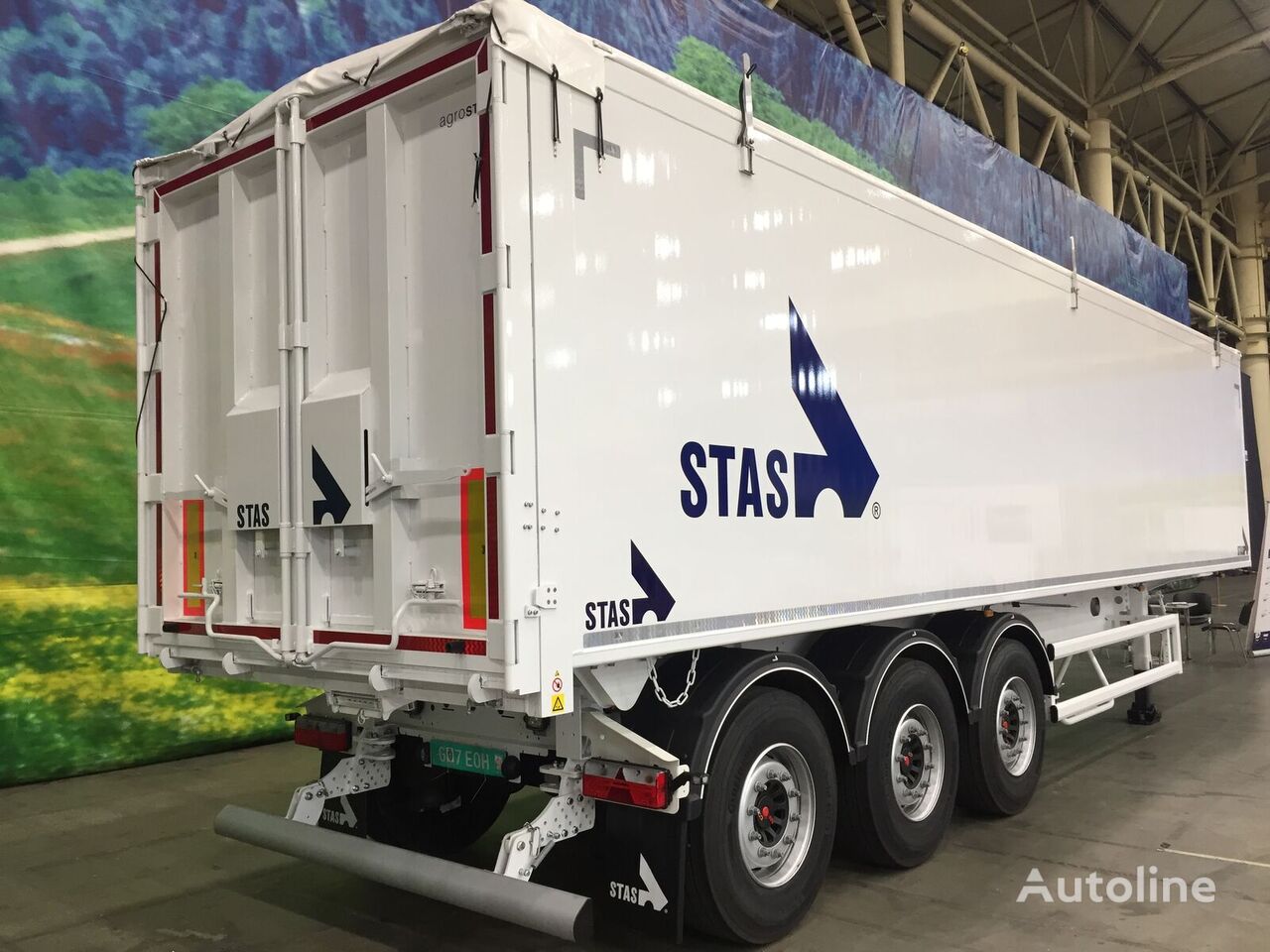 Stas AgroStar semirremolque para transporte de grano nuevo