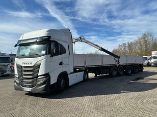 Pacton TTD454 NL Trailer 2X liftaxle 2x steeraxle BPW | Kennis 14000 cr semirremolque plataforma