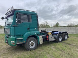 MAN TGA 26.480 6x6 Transport Hafen BE NL DE Hafen mit Prais tractora