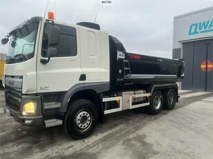 DAF FAT CF370Y 6X4 Tandem Tipper Truck volquete