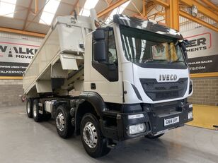 IVECO TRAKKER EURO 5, 8X4 ALUMINIUM INSULATED TIPPER – 2014 – GN14 SNY volquete