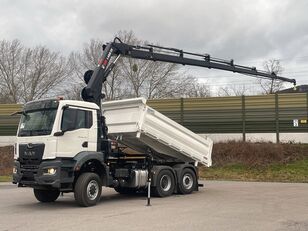 MAN TGS 28.430 6x4-4/3-Seiten- Kipper / Hiab 228-6 volquete nuevo