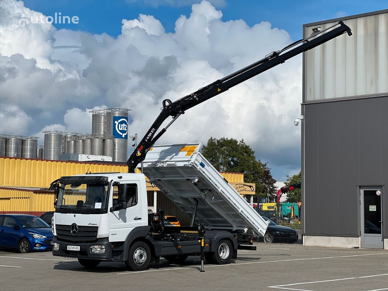 Mercedes-Benz 923 Atego Dreiseitenkipper  volquete