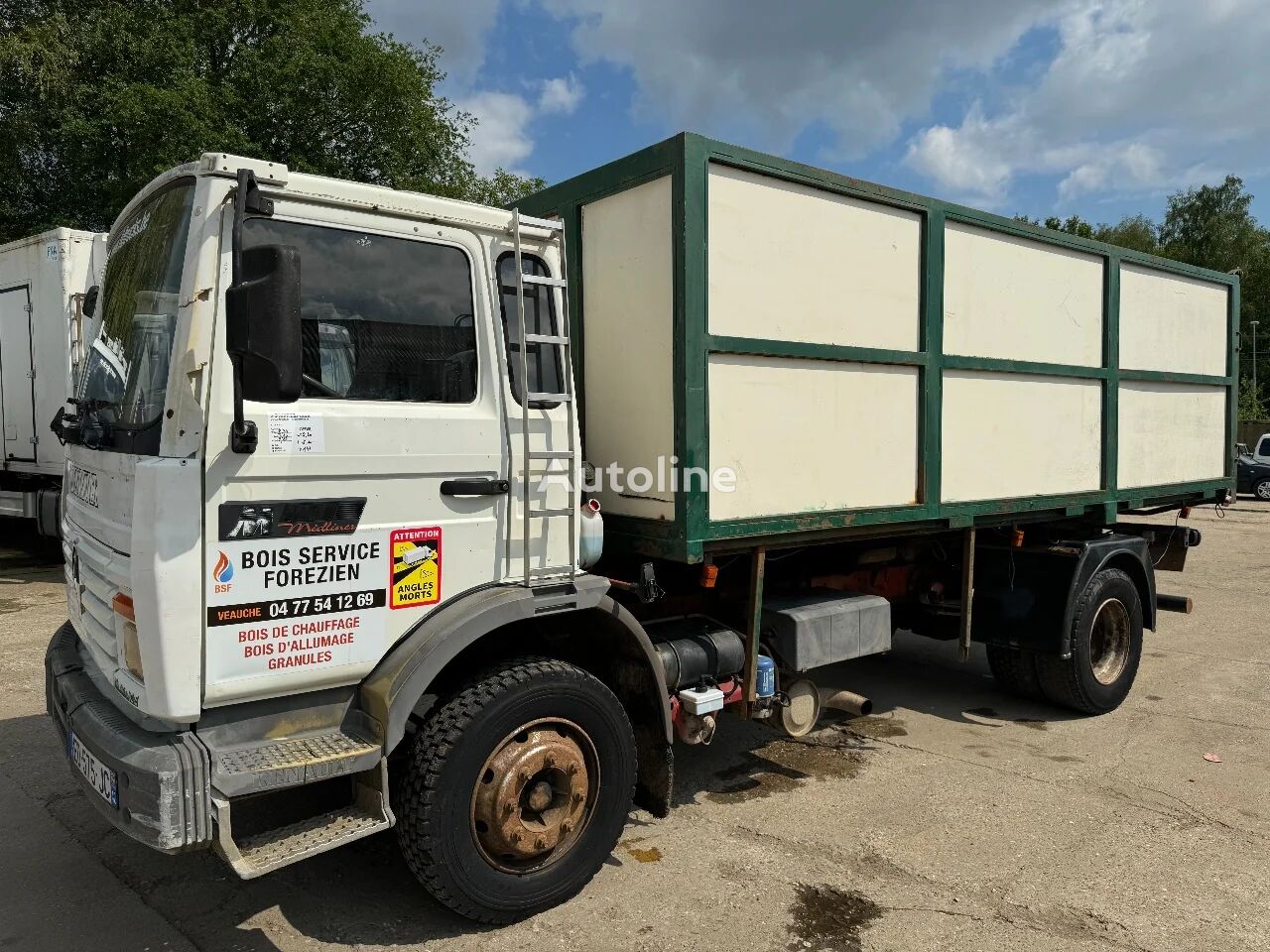 Renault Midliner **M180-BENNE-TIPPER** volquete