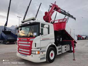 Scania P 280 GRUA BASCULANTE 18T EURO 6 volquete