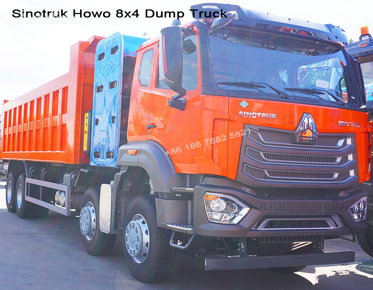 Sinotruk Howo 8x4 12 Wheeler Dump Trucks for Africa volquete nuevo