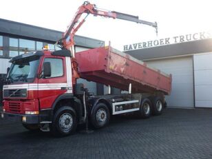 Volvo FM 12.380 8x4 Tipper Crane Atlas Terex 125.2 A2 volquete